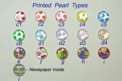  Printed Pearl Types 