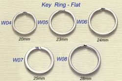  Key Ring-Flat 