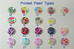  Printed Pearl Types 