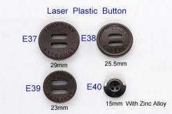  Laser Plastic Button 