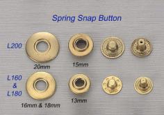  Spring Snap Button 